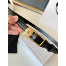 셀린느(CELINE) 슬림 레더 벨트