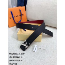 루이비통(LV) 더블페이스 레더 벨트