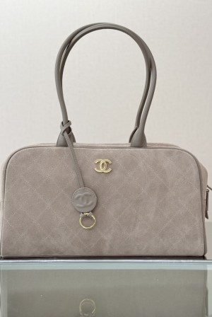 [Chanel] 샤넬 26S SS 컬렉션 빈티지 미니멀 볼링백 토트백 숄더백 가방