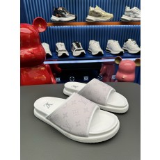 [LV] 루이비통 남성 카프스킨 레저 슬라이드 샌들 슬리퍼 신발