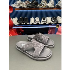 [LV] 루이비통 프리미엄 카프스킨 레저 슬라이드 샌들 슬리퍼 신발