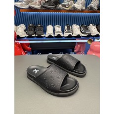 [LV] 루이비통 프리미엄 카프스킨 슬라이드 샌들 슬리퍼 신발
