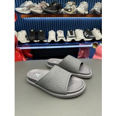 [LV] 루이비통 프리미엄 카프스킨 슬라이드 샌들 슬리퍼 신발