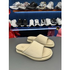 [LV] 루이비통 프리미엄 카프스킨 슬라이드 샌들 슬리퍼 신발