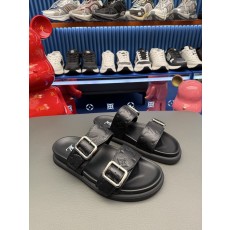 [LV] 루이비통 남성 카프스킨 레저 슬라이드 샌들 슬리퍼 신발