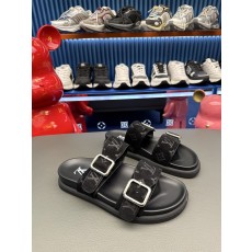 [LV] 루이비통 남성 카프스킨 레저 슬라이드 샌들 슬리퍼 신발