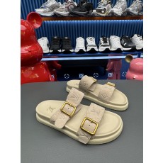 [LV] 루이비통 남성 카프스킨 레저 슬라이드 샌들 슬리퍼 신발