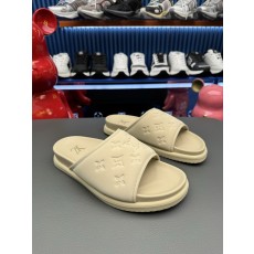 [LV] 루이비통 남성 카프스킨 레저 슬라이드 샌들 슬리퍼 신발