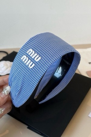 미우미우(MIU MIU) 헤어밴드 헤어 악세사리