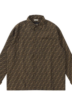 펜디(FENDI) 자카드 셔츠 자켓 의류