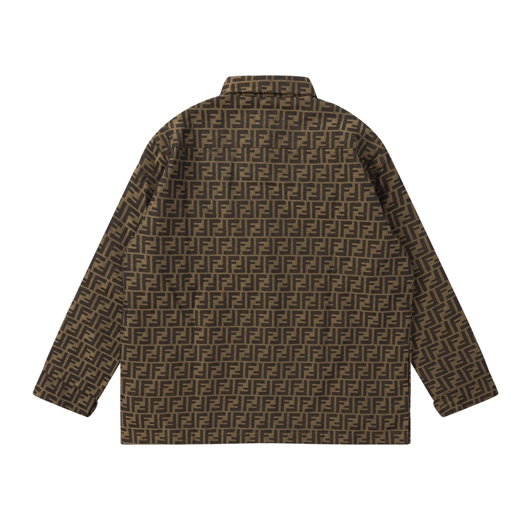 펜디(FENDI) 자카드 셔츠 자켓 의류