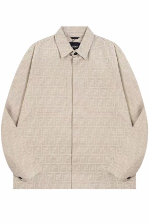 펜디(FENDI) 자카드 셔츠 자켓 의류