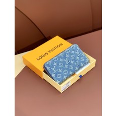 [LV] 루이비통 M82958 지피 월릿(Zippy Wallet) 데님 블루 장지갑