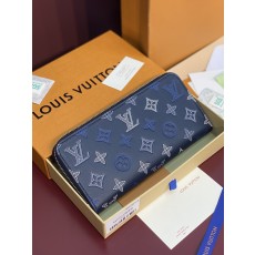 [LV] 루이비통 M29777 지피 월릿 호리존탈 네이비 블루 장지갑
