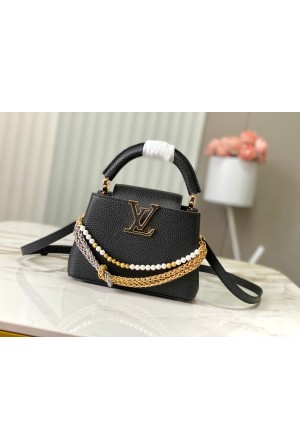 [Louis Vuitton] LV 루이비통 카퓌신 토트백 가방 - M27308 미니