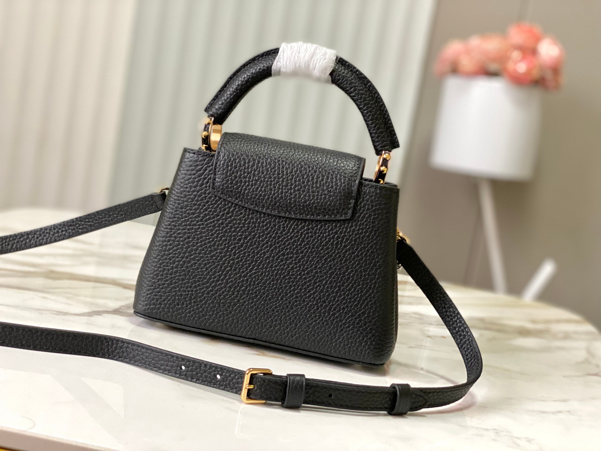[Louis Vuitton] LV 루이비통 카퓌신 토트백 가방 - M27308 미니