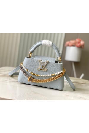 [Louis Vuitton] LV 루이비통 카퓌신 이스트-웨스트(East-West) 토트백 가방 - M28199 미니