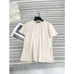 [Louis Vuitton] LV 루이비통 26SS 플로킹 로고 올오버 반팔 티셔츠 의류