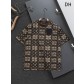 루이비통(LV) 체크 자카드 자수 반팔 티셔츠 의류