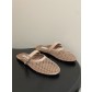알라이아(ALAIA) 크리스탈 메쉬 발레리나 뮬 신발