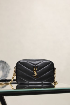 [Saint Laurent] YSL 생로랑 LOULOU 루루 퀼팅 양가죽 카메라백 (스몰) 가방