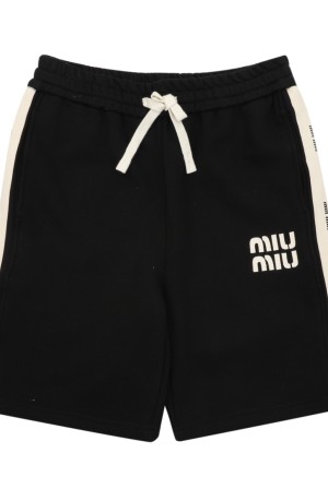미우미우(MIU MIU) 자수 로고 쇼츠 의류