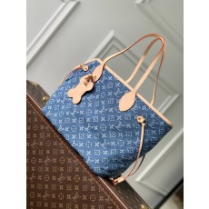 [Louis Vuitton] LV 루이비통 네버우프(Neverwoof) 중호 펫 캐리어 - 모노그램 블루 데님 가방