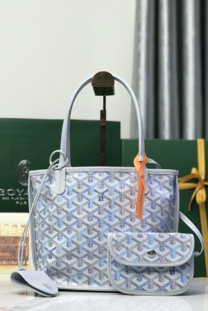 [Goyard] 고야드 2026년 한정판 앙주(Anjou) 미니 - 폴라 블루(Polar Blue) 가방