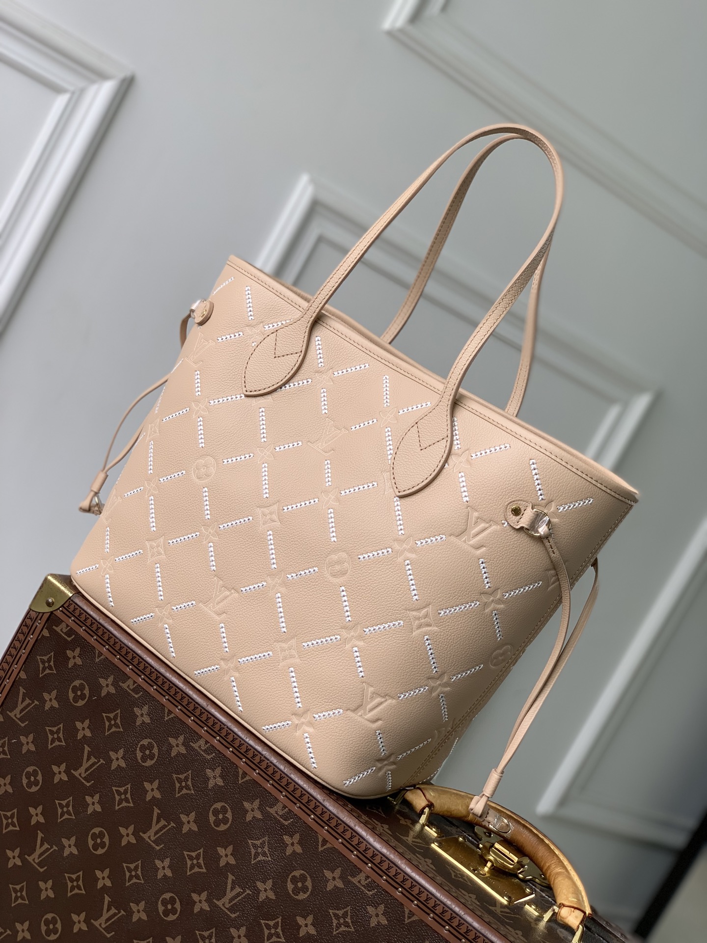 [Louis Vuitton] LV 루이비통 Neverfull 네버풀 미디움 토트백 숄더백 가방