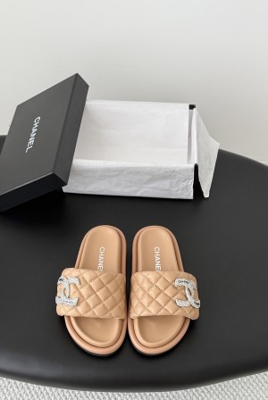샤넬(CHANEL) 벨크로 슬라이드 슬리퍼 신발