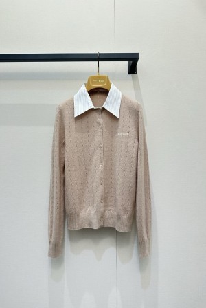 미우미우(MIUMIU) 레이어드 니트 가디건 의류