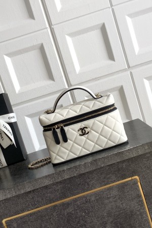 [Chanel] 샤넬 26SS 히든 컬렉션 팬더 배색 코스메틱 백 숄더백 가방
