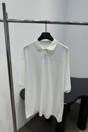 [Alexander Wang] 알렉산더왕 올오버 크리스탈 풀오버 카라 폴로 반팔 티셔츠 의류
