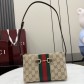 [Gucci] 구찌 Generation 26SS 홀스빗 웹 GG 캔버스 미니 숄더백 가방