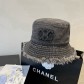 셀린느(CELINE) 데님 버킷햇 모자