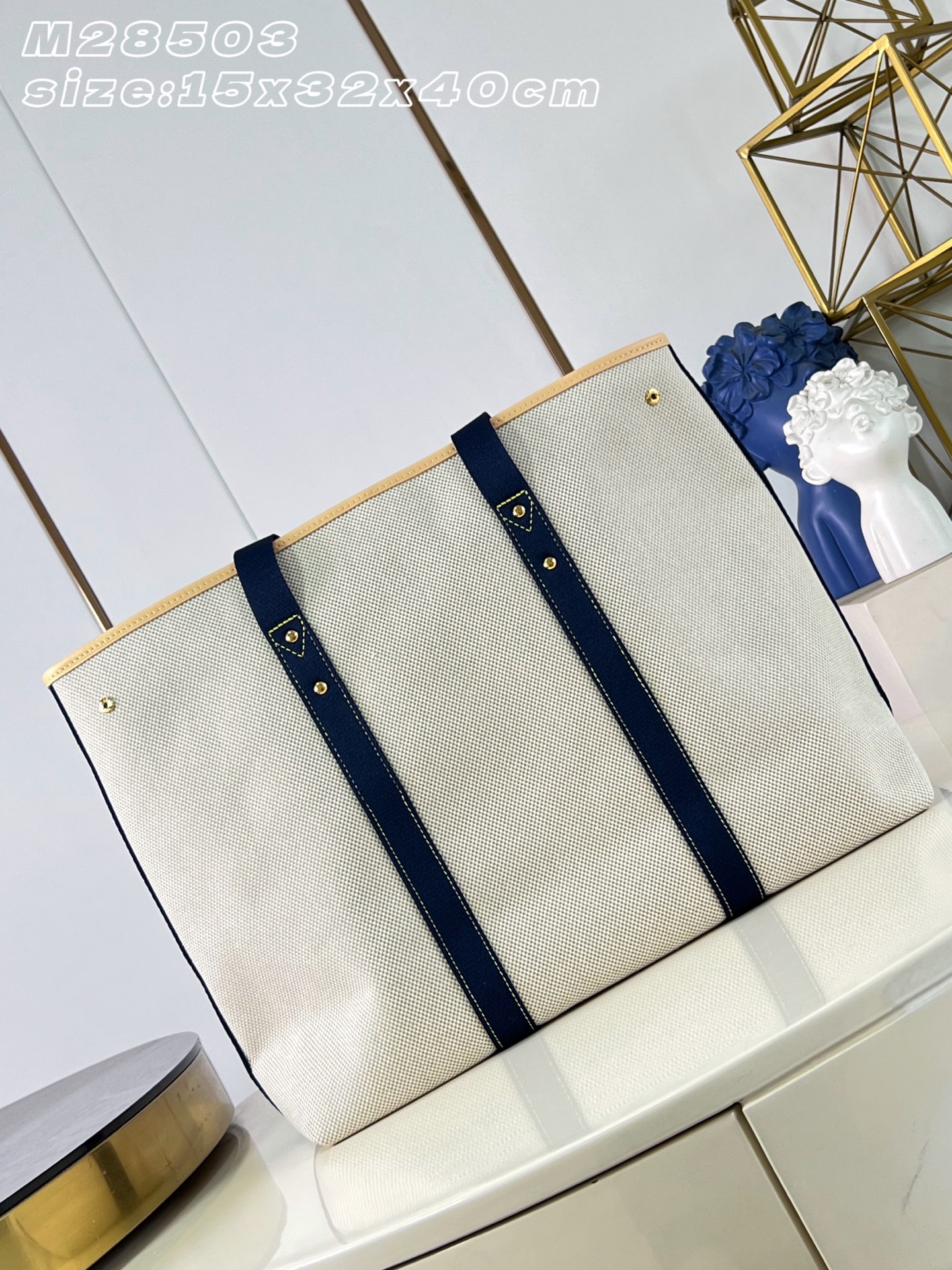 [Louis Vuitton] LV 루이비통 에스칼(Escale) 코튼 토트백 트래블 백 가방