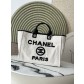 [Chanel] 샤넬 뉴 시즌 투인원 캔버스 쇼퍼 백 가방