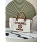 [Chanel] 샤넬 뉴 시즌 투인원 캔버스 쇼퍼 백 미디움 (화이트) 가방