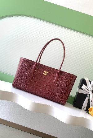 [Chanel] 샤넬 26S Cerf 서프 백 미디움 토트백 (레드) 가방