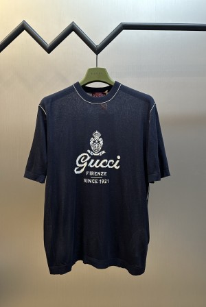 구찌(GUCCI) 인타르시아 니트 반팔 티셔츠 의류