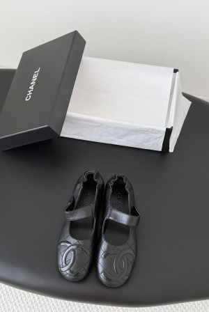 샤넬(CHANEL) 빈티지 캄봉 플랫슈즈 신발