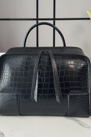[Loewe] 로에베 크로코 엠보스드 레더 Amazona 180 아마조나 180 라지 백 가방