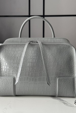 [Loewe] 로에베 크로코 엠보스드 레더 Amazona 180 아마조나 180 라지 백 가방