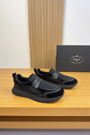 [Prada] 프라다 나파 스웨이드 메쉬 스니커즈 신발