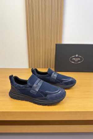 [Prada] 프라다 나파 스웨이드 메쉬 스니커즈 신발