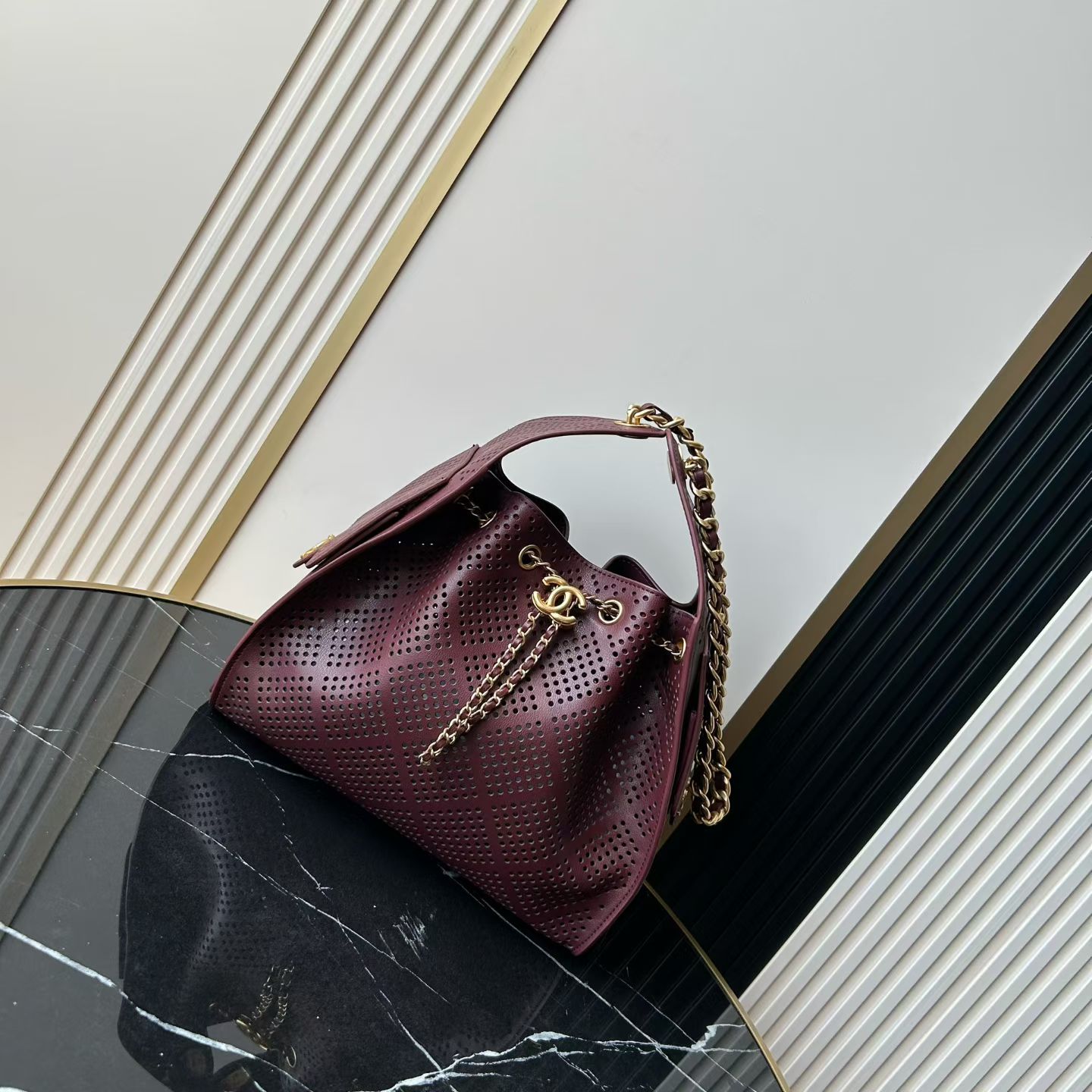 [Chanel] 샤넬 히피 호보백 26Bag hobo (라지) 가방