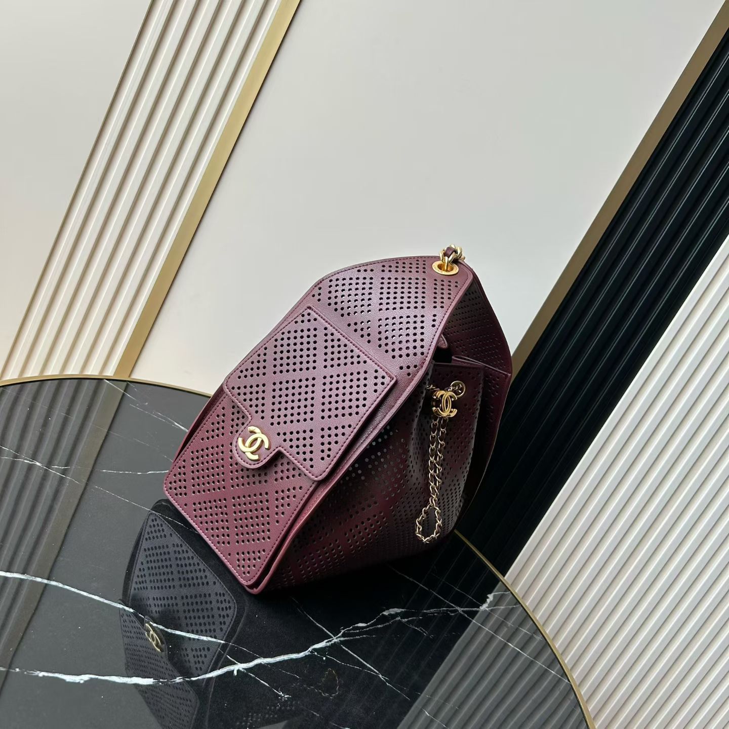 [Chanel] 샤넬 히피 호보백 26Bag hobo (라지) 가방
