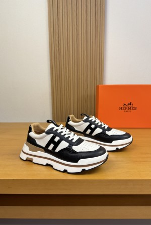 [Hermes] 에르메스 프리미엄 스포티 스니커즈 신발