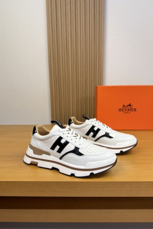 [Hermes] 에르메스 프리미엄 스포티 스니커즈 신발
