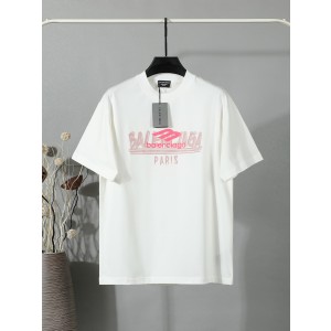 [Balenciaga] 발렌시아가 클래식 로고 반팔 티셔츠 의류
